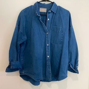 Everlane relaxed jean shirt